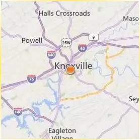 The University of Tennessee Knoxville Location Map The University of Tennessee Knoxville Location Map