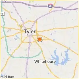 The University of Texas at Tyler Location Map The University of Texas at Tyler Location Map