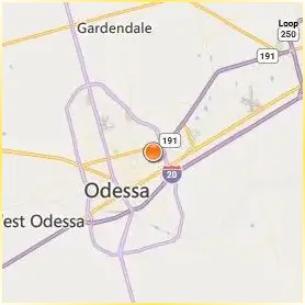 The University of Texas Permian Basin Location Map The University of Texas Permian Basin Location Map