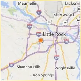 University of Arkansas at Little Rock Location Map University of Arkansas at Little Rock Location Map