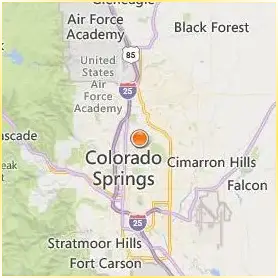 University of Colorado Colorado Springs Location Map University of Colorado Colorado Springs Location Map