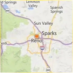 University of Nevada Reno Location Map University of Nevada Reno Location Map