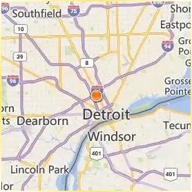 Wayne State University Location Map Wayne State University Location Map